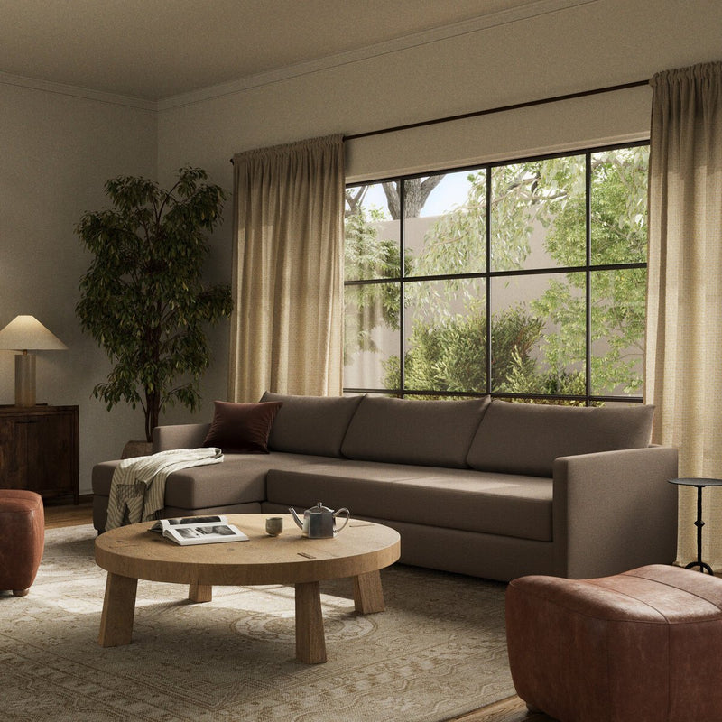 Wickham 2-Piece Sectional - Savoy Coffee