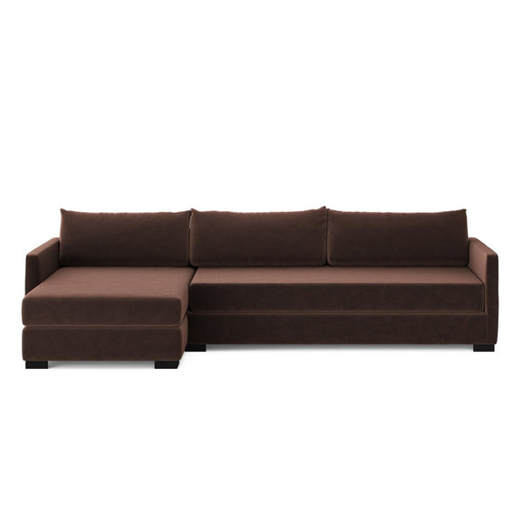 Wickham 2-Piece Sectional - Surrey Cocoa