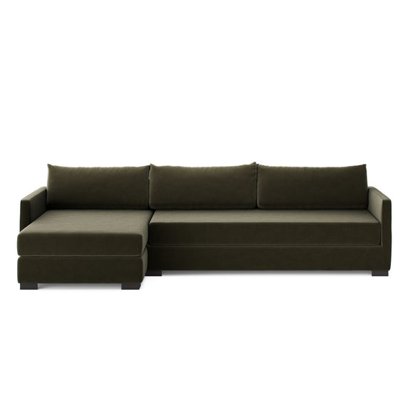 Wickham 2-Piece Sectional - Surrey Olive