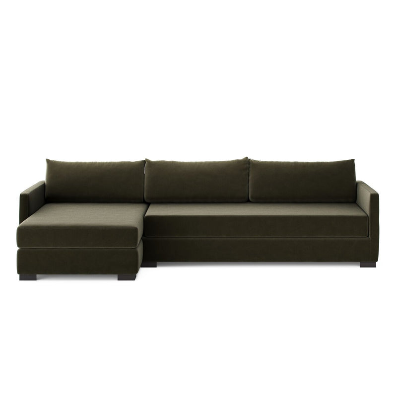 Wickham 2-Piece Sectional - Surrey Olive