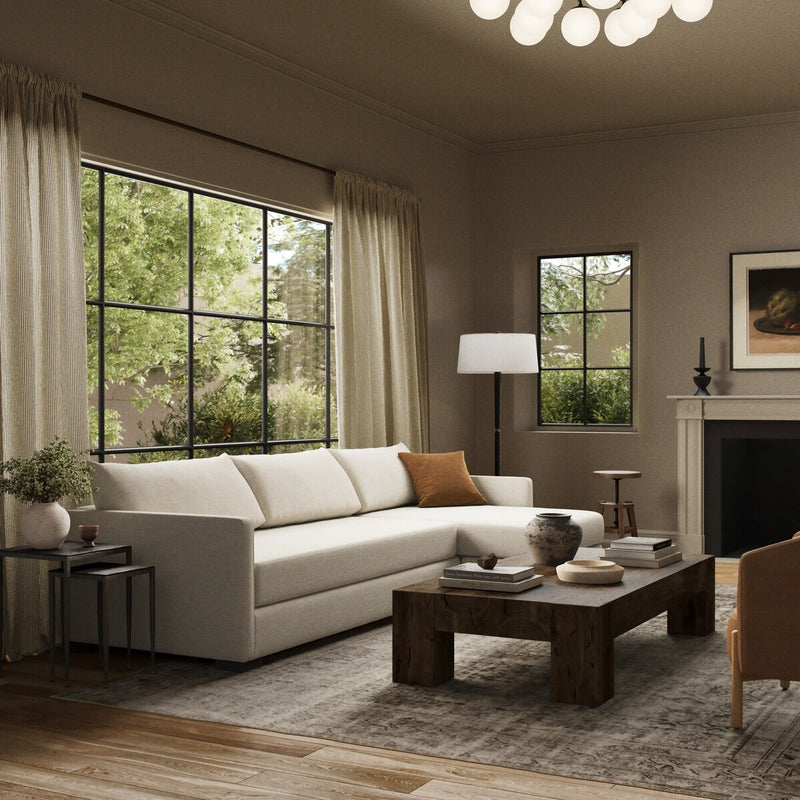 Wickham 2-Piece Sleeper Sectional - Savoy Parchment