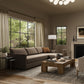 Wickham 2-Piece Sectional - Savoy Coffee