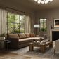 Wickham 2-Piece Sectional - Crypton Nomad Mushroom
