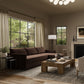 Wickham 2-Piece Sleeper Sectional - Surrey Cocoa
