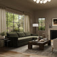 Wickham 2-Piece Sleeper Sectional - Surrey Olive