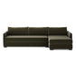 Wickham 2-Piece Sectional - Surrey Olive