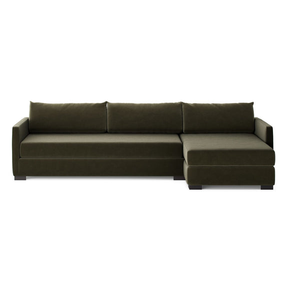 Wickham 2-Piece Sectional - Surrey Olive