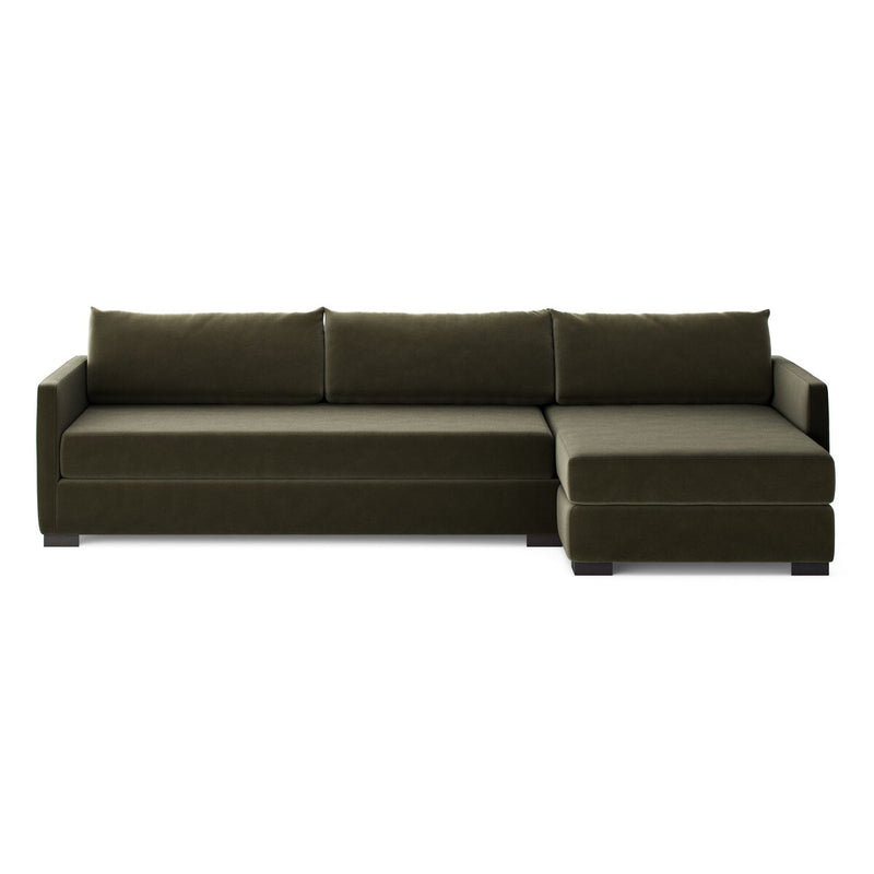 Wickham 2-Piece Sectional - Surrey Olive