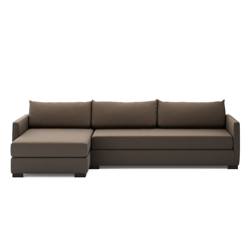Wickham 2-Piece Sleeper Sectional - Savoy Coffee