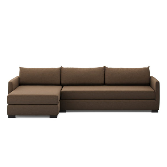 Wickham 2-Piece Sleeper Sectional - Crypton Nomad Mushroom