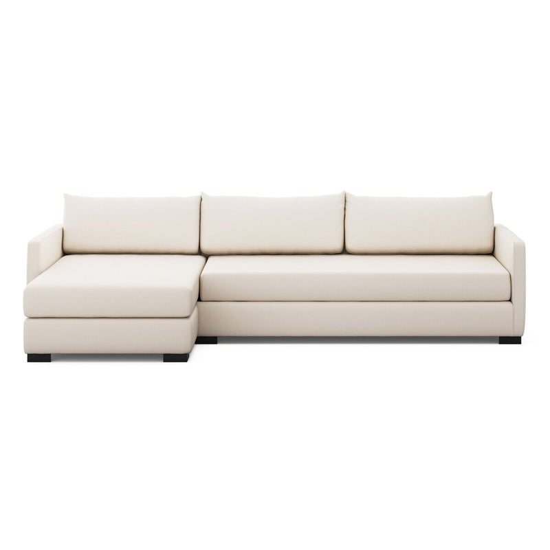 Wickham 2-Piece Sleeper Sectional - Crypton Nomad Marshmallow
