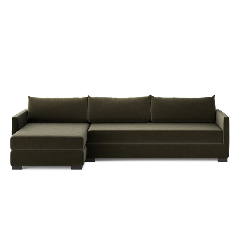 Wickham 2-Piece Sleeper Sectional - Surrey Olive