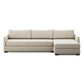 Wickham 2-Piece Sleeper Sectional - Savoy Parchment