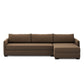 Wickham 2-Piece Sleeper Sectional - Crypton Nomad Mushroom