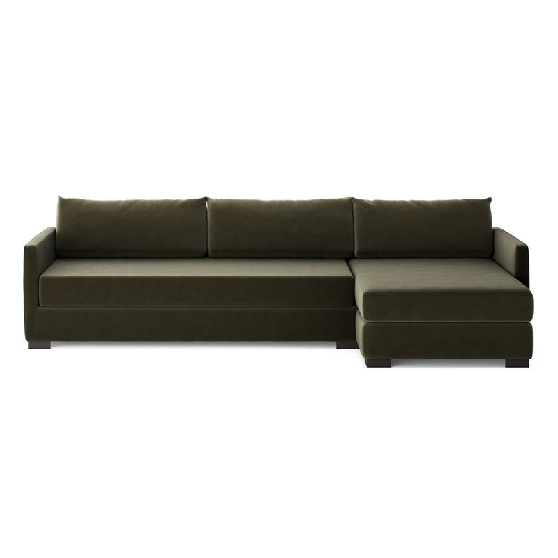 Wickham 2-Piece Sleeper Sectional - Surrey Olive