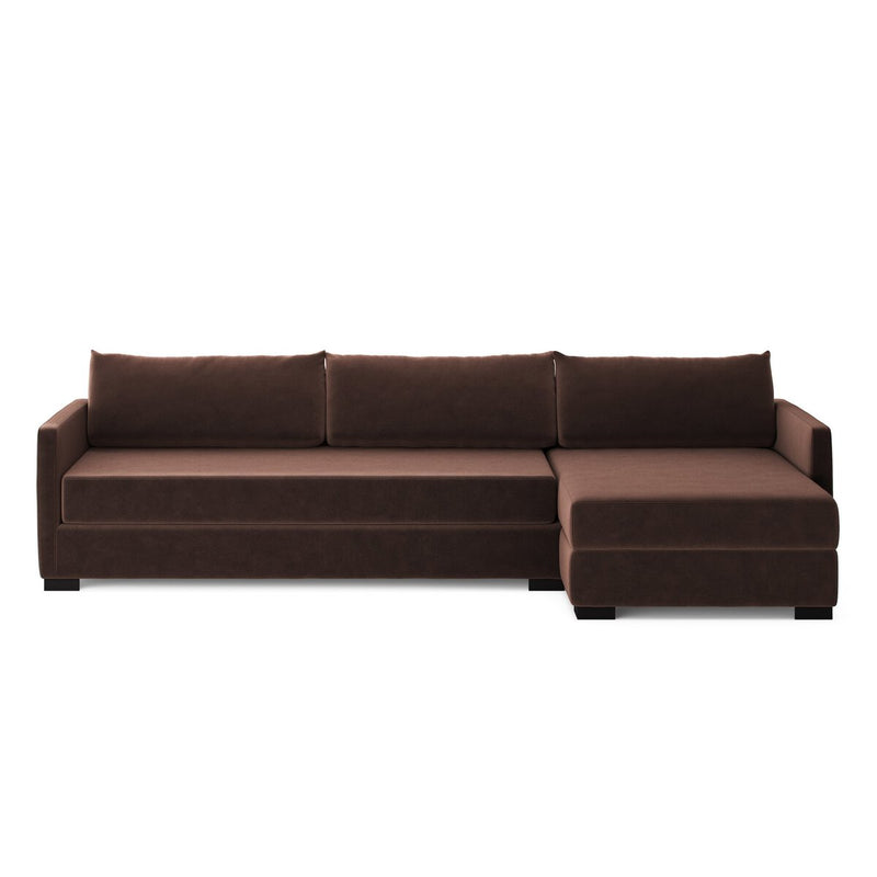 Wickham 2-Piece Sectional - Surrey Cocoa