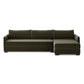 Wickham 2-Piece Sectional - Surrey Olive