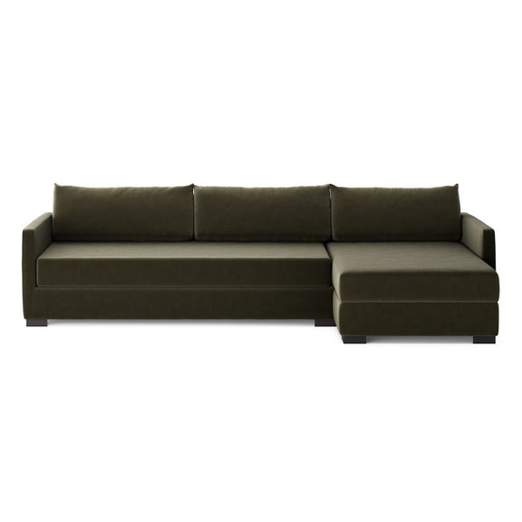 Wickham 2-Piece Sectional - Surrey Olive