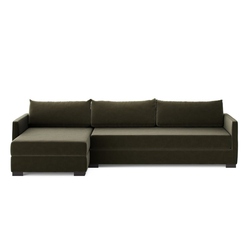 Wickham 2-Piece Sectional - Surrey Olive
