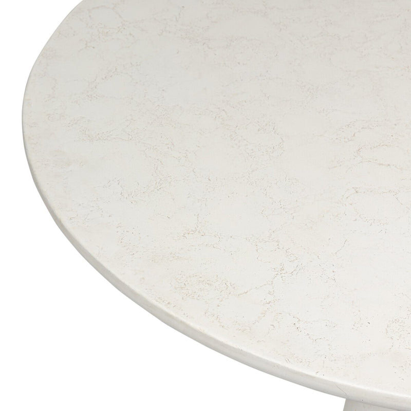 Rye Outdoor Nesting Coffee Table - Aged White Concrete
