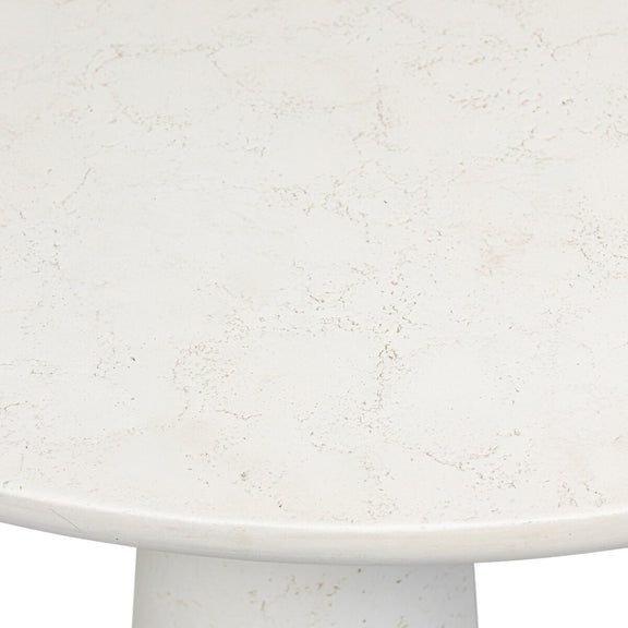 Rye Outdoor Nesting Coffee Table - Aged White Concrete