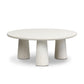 Rye Outdoor Nesting Coffee Table - Aged White Concrete