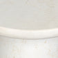 Rye Outdoor Nesting End Table - Aged White Concrete