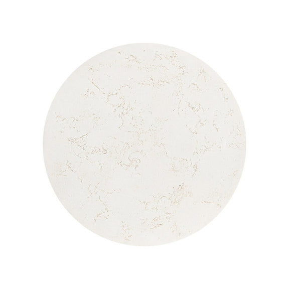 Rye Outdoor Nesting End Table - Aged White Concrete