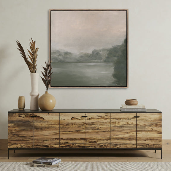 Into The Dawn by Lauren Fuhr — Rustic Walnut Floater
