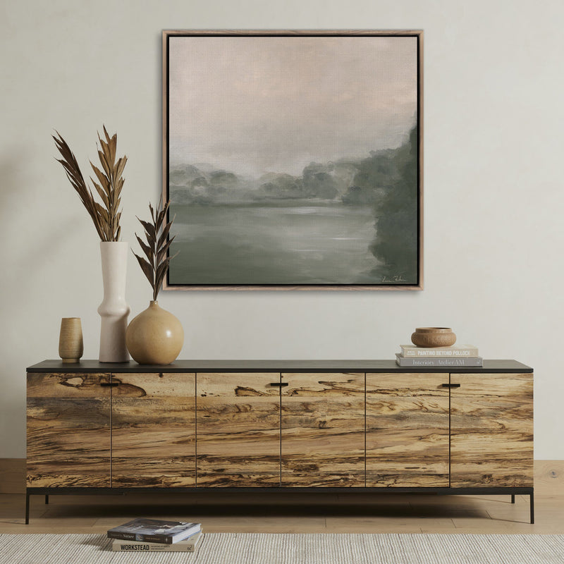 Into The Dawn by Lauren Fuhr — Rustic Walnut Floater