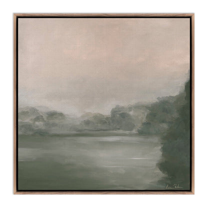 Into The Dawn by Lauren Fuhr — Rustic Walnut Floater