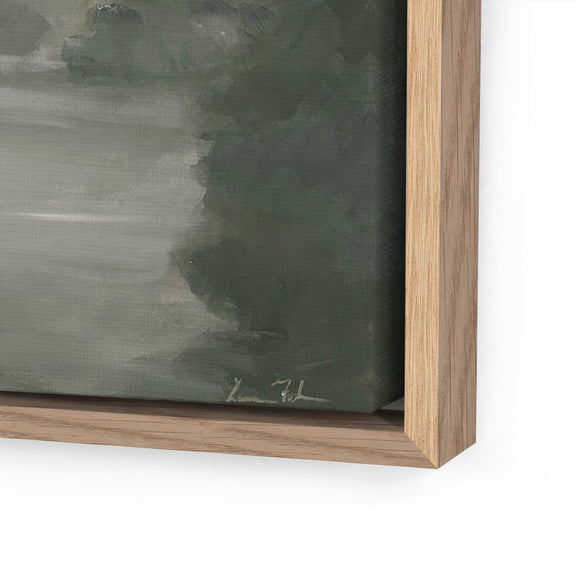 Into The Dawn by Lauren Fuhr — Vertical Grain White Oak Floater