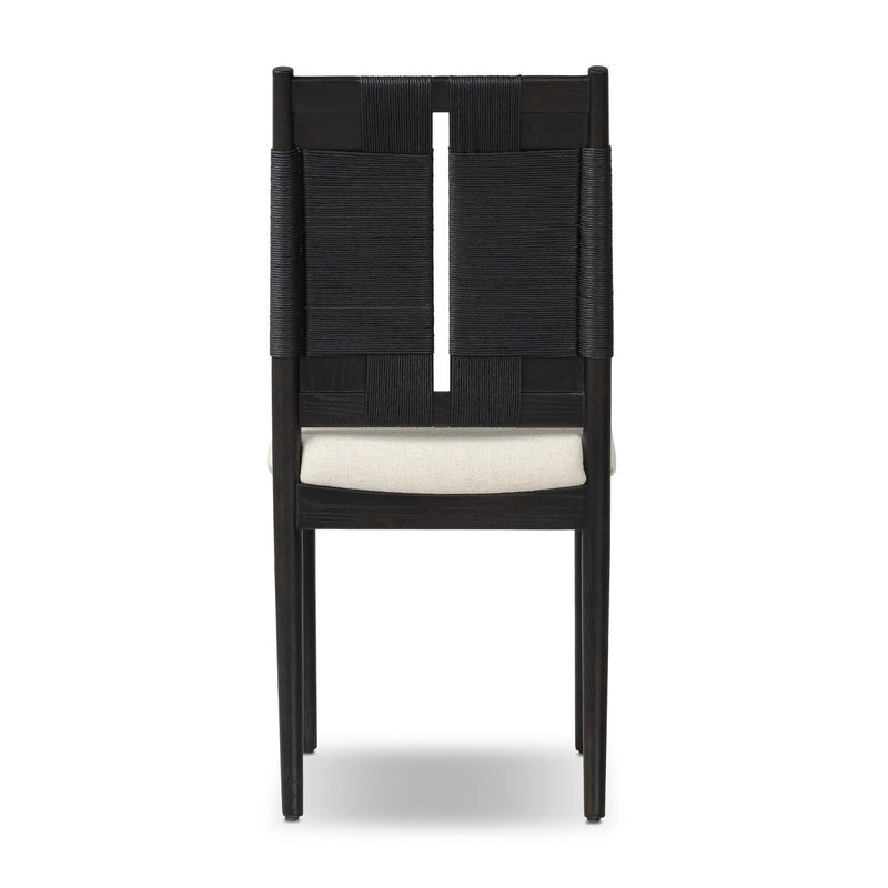 Harlee Dining Chair - Distressed Black Ash
