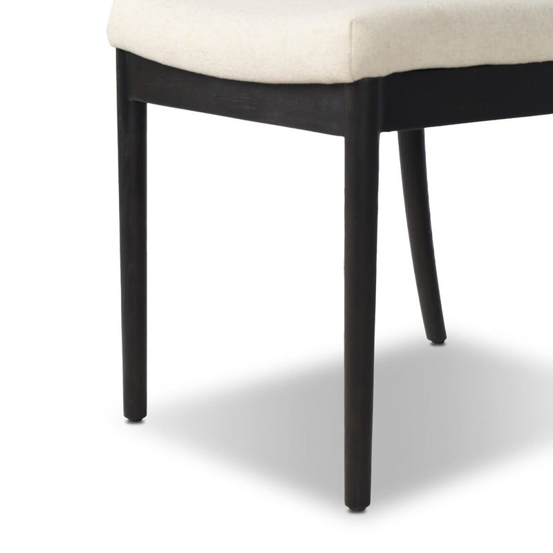 Harlee Dining Chair - Distressed Black Ash