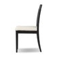 Harlee Dining Chair - Distressed Black Ash