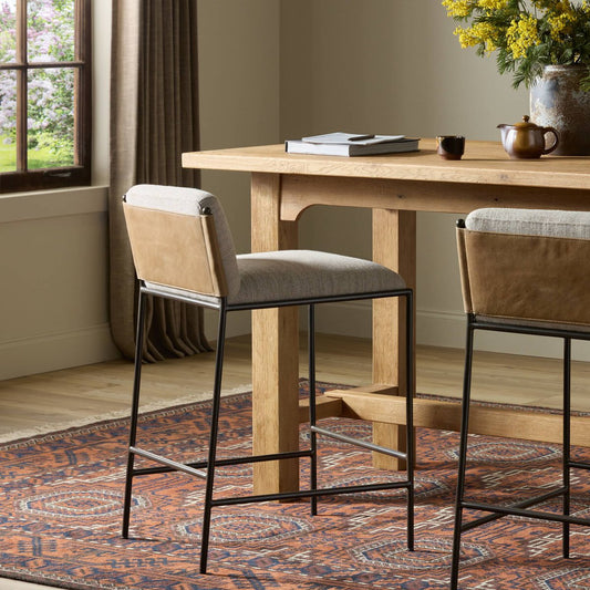 Elba Stool - Alcala Wheat