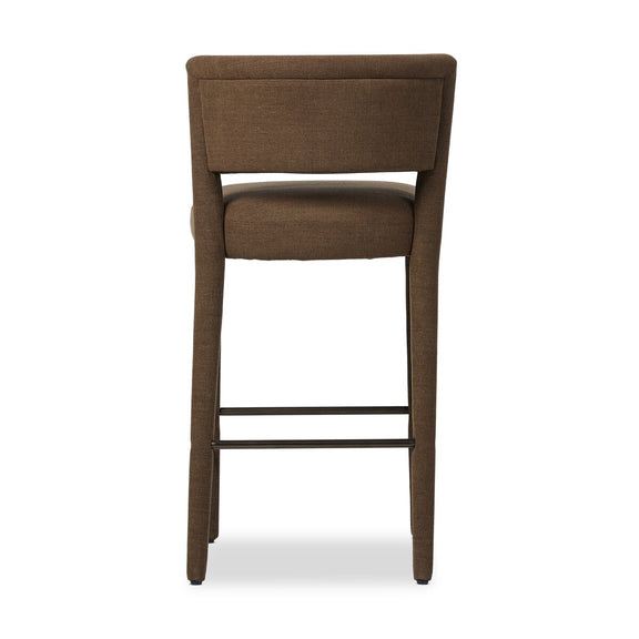 Beverly Bar + Counter Stool - Crypton Nomad Mushroom