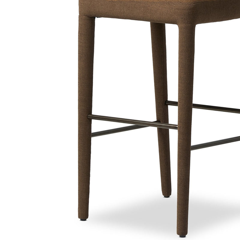 Beverly Bar + Counter Stool - Crypton Nomad Mushroom