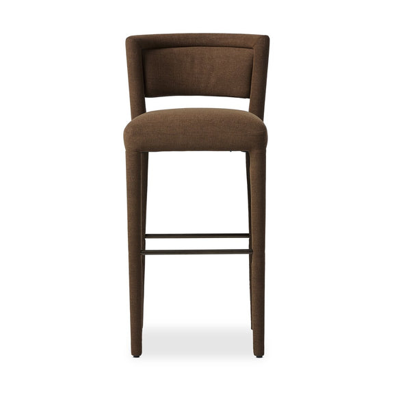 Beverly Bar + Counter Stool - Crypton Nomad Mushroom
