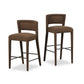 Beverly Bar + Counter Stool - Crypton Nomad Mushroom