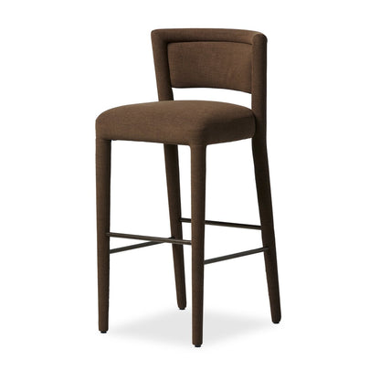 Beverly Bar + Counter Stool - Crypton Nomad Mushroom