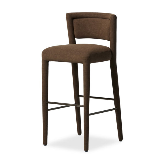 Beverly Bar + Counter Stool - Crypton Nomad Mushroom