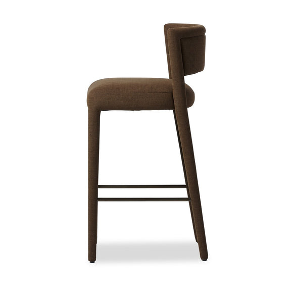 Beverly Bar + Counter Stool - Crypton Nomad Mushroom