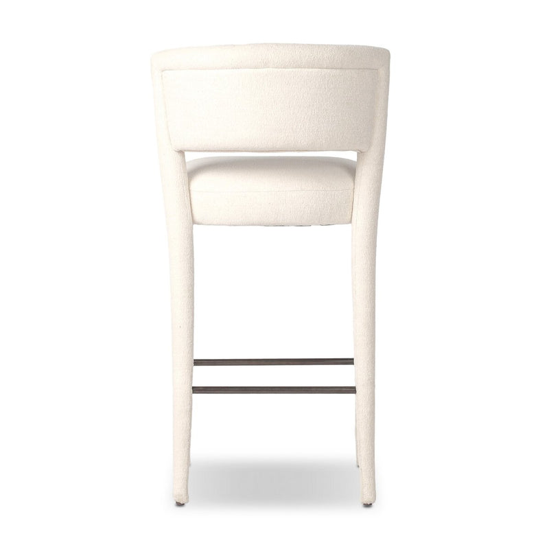 Beverly Bar + Counter Stool - Crypton Wayfarer Snow