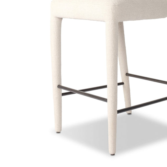 Beverly Bar + Counter Stool - Crypton Wayfarer Snow