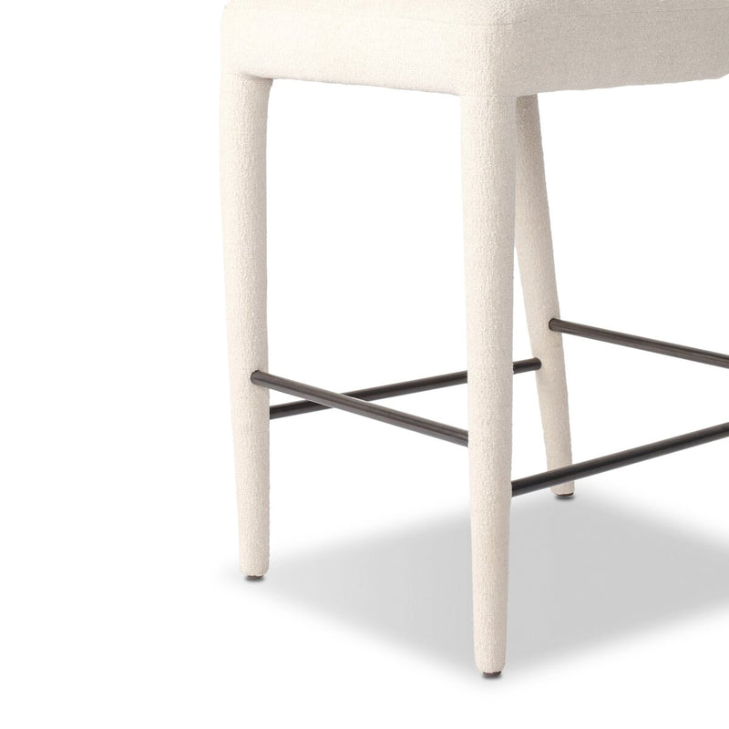 Beverly Bar + Counter Stool - Crypton Wayfarer Snow