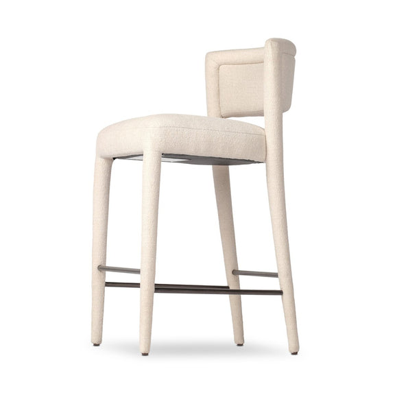 Beverly Bar + Counter Stool - Crypton Wayfarer Snow