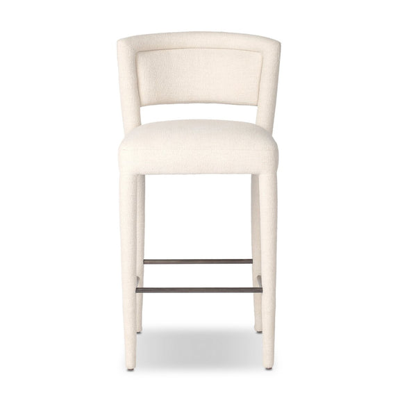 Beverly Bar + Counter Stool - Crypton Wayfarer Snow