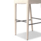 Beverly Bar + Counter Stool - Crypton Wayfarer Snow