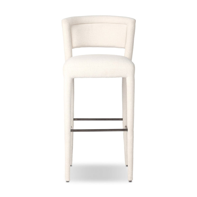 Beverly Bar + Counter Stool - Crypton Wayfarer Snow